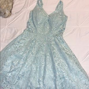 baby blue dress